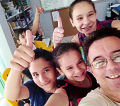 John Gray High School teacher Ted Todd spent his summer in Turkey working with Syrian refugees.