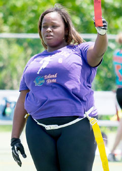 Shakira Davis shines on offense and defense for the Killa B