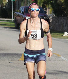 Joanna Mansi was the fastest woman.