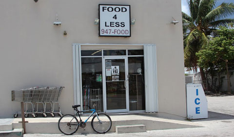 The Reflections Food-4-Less store was hit by armed robbers again on Friday. Photo: Brent Fuller