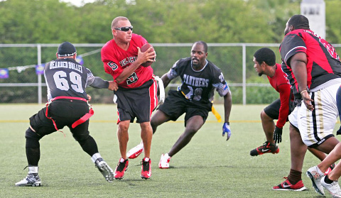 ‘Frecko’ Ebanks remains the best QB for the Hellcats.