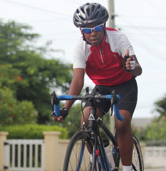 Antoine McLaughlin was the fastest junior rider last week.