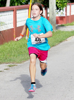 Molly Kehoe is only 11.