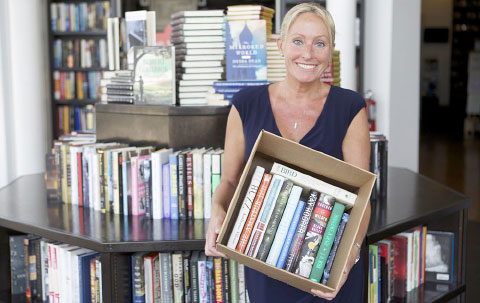 Books & Books general manager Sioux Lees says the store will be donating up to 2,000 books to local causes.