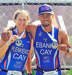 Justine Plenkiewicz and Kendall Ebanks are planning their next world championships.