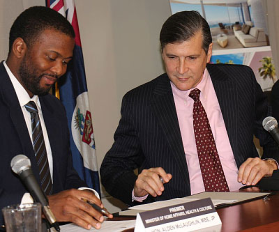 Beach Bay hotel development agreement signed