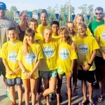 Surge in swimming