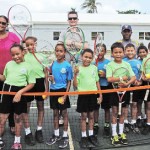 Little aces serve and volley again