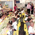 Students learn to checkmate