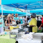 Tourists give street fair the thumbs up