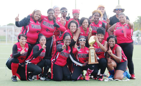 Anytime Fitness Wolverines won the women