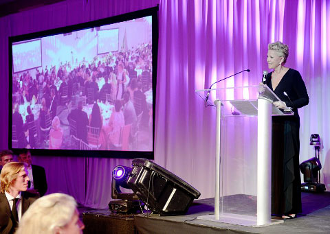 American television host Joan Lunden shared her story of surviving breast cancer at this year