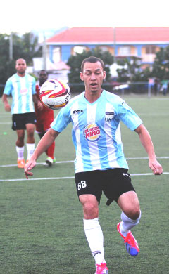 Jason Ebanks will be in action for Elite. - PHOTO: RON SHILLINGFORD