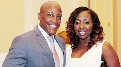 Antoine Powell and Davina Daley