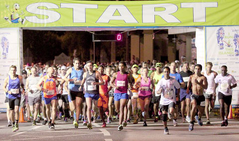 Storrer is preparing for the Cayman Marathon. - PHOTOS: RON SHILLINGFORD
