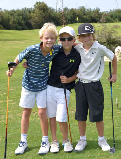Danny Lyne, Zach Brooks and Matthew Rees competed on Sunday.