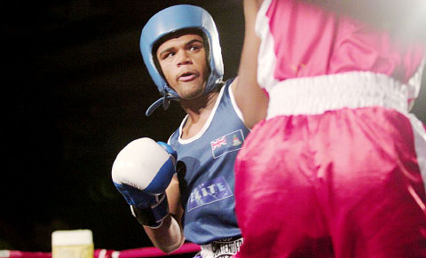 Rashawn Powery is a talented novice fighter. – PHOTOS: RON SHILLINGFORD