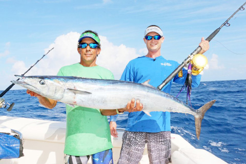 Charles Ebanks and Jimmy Nelson are looking forward to the Cayman Islands Yacht Club Fishing Tournament.