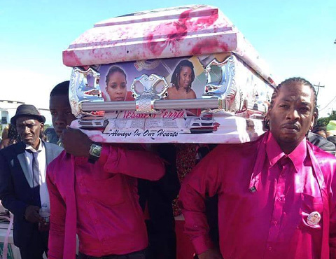 Burns victim laid to rest in Jamaica