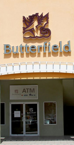 The Bank of Butterfield at Midtown Plaza. - Photo: Brent Fuller