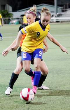 Jetena Bodden is the Scholars International captain. - PHOTOS: RON SHILLINGFORD