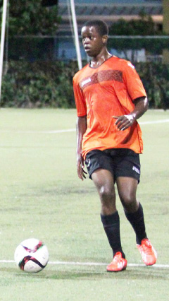Antony Bush is a talented midfielder. - PHOTO: RON SHILLINGFORD