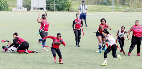 Agueda Blake sets off on a typical run for the Wolverines. - PHOTO: RON SHILLINGFORD