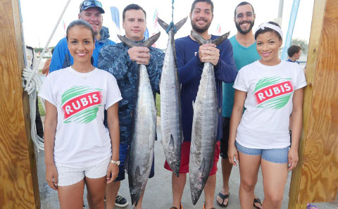 Wahoo catches was plentiful.