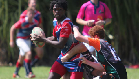 Shakur Welcome has adapted to the physical nature of rugby well.