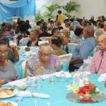 Seniors enjoy a night of fellowship