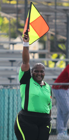 Chastine Rankine has served Cayman football in many capacities. - PHOTO: RON SHILLINGFORD