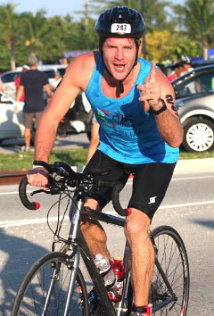 Ben Hart was raising money for the Cayman Heart Fund.