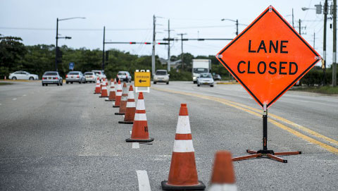 Smith Road will reopen to the public by next week, according to the National Roads Authority. - PHOTO: TANEOS RAMSAY