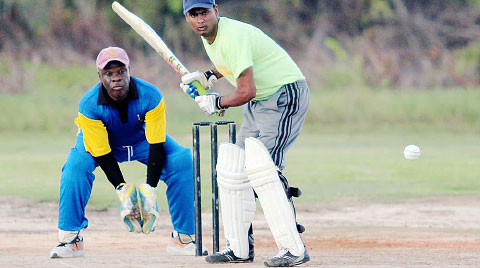 Vicki Rampersaud had a good knock for Guyana.