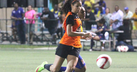 Brittney Ebanks hit the winner for Sunset.