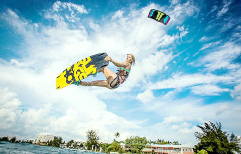 Amy Strzalko is organizing the kite challenge. - PHOTO: CHRISTIAN BLACK