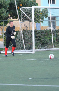 Lee Parry has been outstanding for Sunset in his four years with the club. – PHOTOS: RON SHILLINGFORD