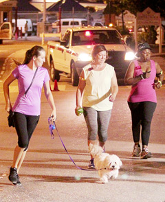 The solitary dog entrant can claim to be a champ.