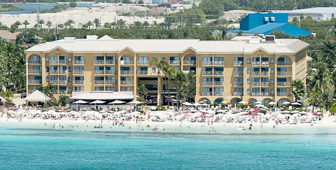 The Marriott Grand Cayman Beach Resort. - PHOTO: CHRIS COURT