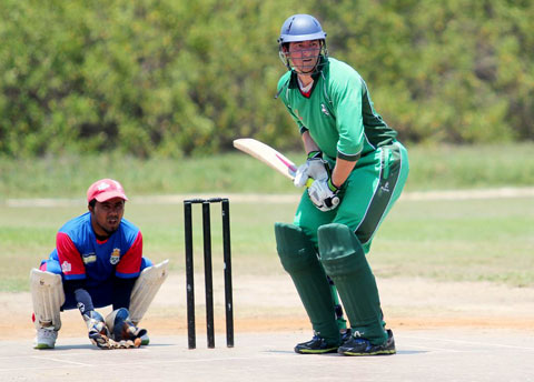 Chris Palmer is a talented batsman. - PHOTOS: RON SHILLINGFORD