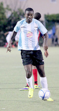 Dwayne ‘Gaza’ Wright is the league’s top scorer so far. - PHOTO: RON SHILLINGFORD