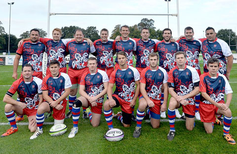 The CILS rugby team