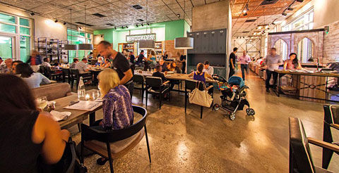 The restaurant