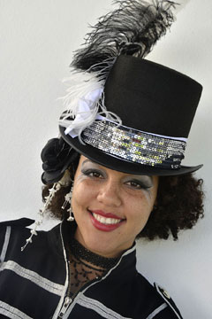 Guests can dress up in circus couture, or black tie.