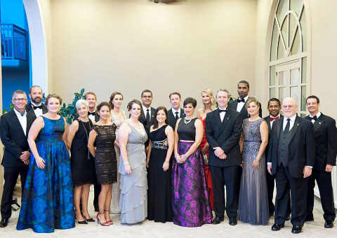 Those involved in Hedge Funds Care and the event committee