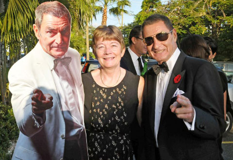 Helen Haines had her choice of Dereks at the Bollinger 