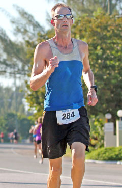 Mike Ridsdale was second on Sunday.