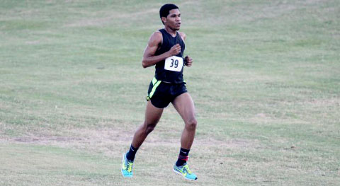 Tahj Lewis is already one of Cayman’s fastest at 17. – PHOTOS: RON SHILLINGFORD