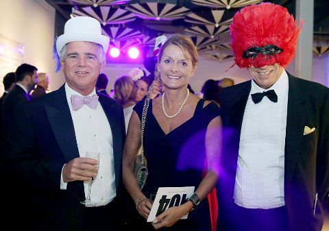 Desmond Kinch, Governor Helen Kilpatrick and Peter Dutton