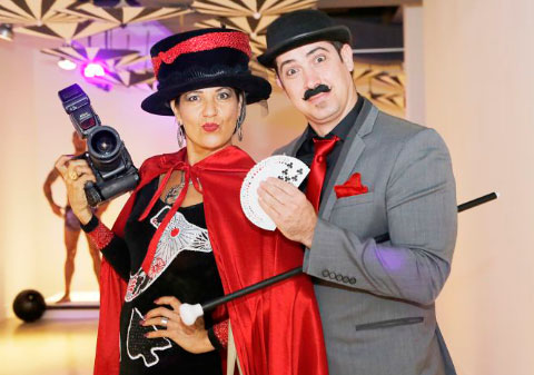 Melissa Wolfe and Jose Rafael